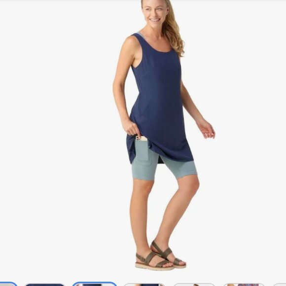 New, Smartwool Soft, Gray, stretchy jumper. Smartwool Active Base Layer - Picture 2 of 11